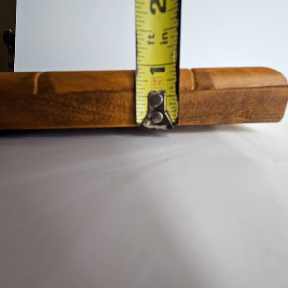 Aaron Brothers “Tropical Honey” 5x7 Frame – Bamboo-Inspired Warm Wood Style - Picture 10 of 11